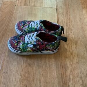 Vans x Marvel toddler sneakers, size 9